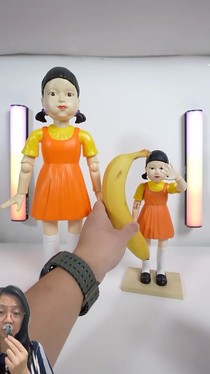 GAWAT‼️BONEKA SQUID GAME AJAK MAIN⁉️???